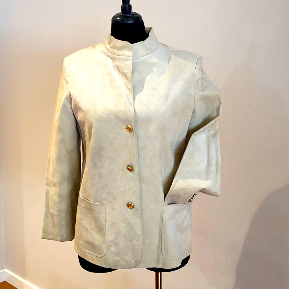 Vintage suede jackage